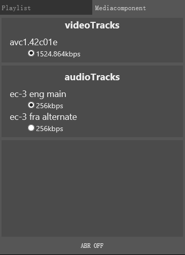 Switching Between Different Audio Tracks